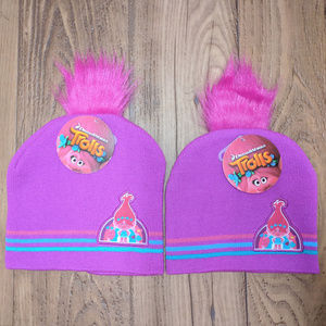 NWT 2 pcs Trolls Beanie
